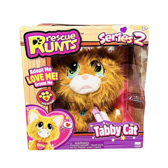 KD Kids Other - Rescue Runts TABBY CAT Adopt Me Series 2 - Retired S19015 - 2019 Factory Sealed